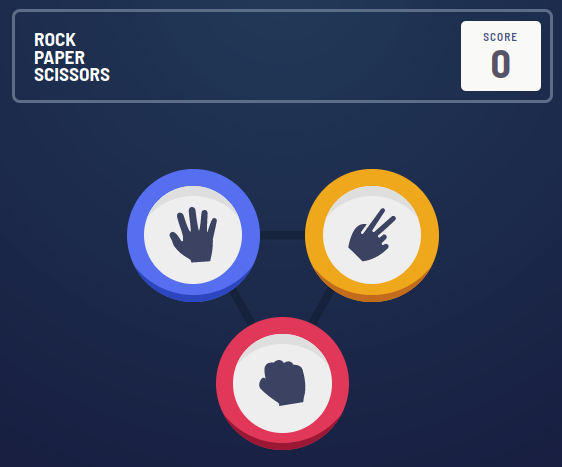 rock, paper & sissors